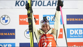 Markéta Davidová slavila triumf v biatlonovém Světovém poháru Markéta Davidová slavila triumf v biatlonovém Světovém poháru