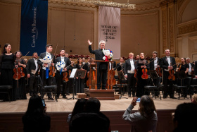 Triumfální úspěch českých filharmoniků v Carnegie Hall