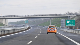 Otevřely se tři úseky dálnice D55 a po jednom úseku D48 a D49 Otevřely se tři úseky dálnice D55 a po jednom úseku D48 a D49