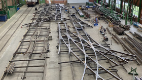 Velká tramvajová křižovatka pro německé Brémy Velká tramvajová křižovatka pro německé Brémy