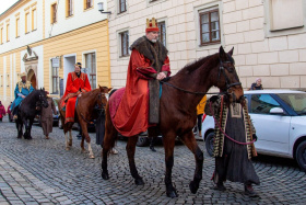Kašpar, Melichar a Baltazar projedou Olomoucí