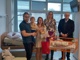 V Klaudiánově nemocnici byl první Michal Kliknutím zvětšíte obrázek