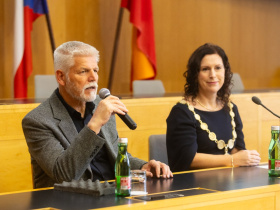 Manželé Pavlovi na návštěvě Jihočeského kraje