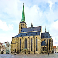 Pořádek v katedrále zajišťují lidé bez domova Pořádek v katedrále zajišťují lidé bez domova