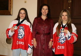 Primátorka gratulovala úspěšným hokejistkám
