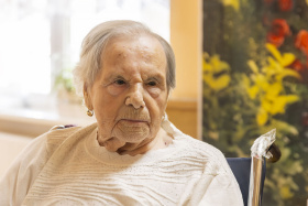 Blahopřání pro 101letou Andělínu Veverkovou