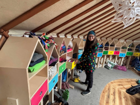 Zahrada lesní MŠ má za sebou celkovou regeneraci