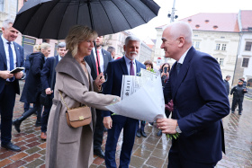 Prezidentský pár na návštěvě Plzeňského kraje Prezidentský pár na návštěvě Plzeňského kraje