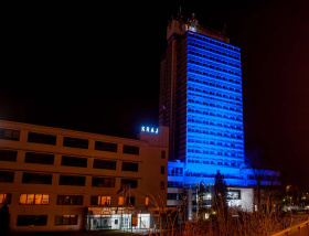 Kraj se opět zapojí do kampaně Česko svítí modře