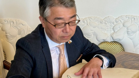 Japonský velvyslanec navštívil České Budějovice Japonský velvyslanec navštívil České Budějovice