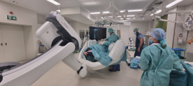 První operace páteře s využitím robotického angiografického ramene První operace páteře s využitím robotického angiografického ramene