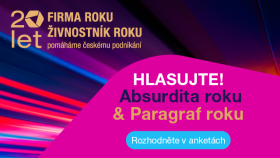 Rozhodněte o Absurditě roku a Paragrafu roku! Rozhodněte o Absurditě roku a Paragrafu roku!