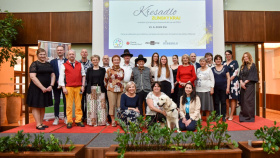 Dobrovolníci ze Zlínského kraje převzali ocenění Křesadlo Dobrovolníci ze Zlínského kraje převzali ocenění Křesadlo