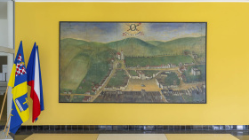Krajský úřad nechal zrestaurovat obraz znázorňující Zlín v roce 1846 Krajský úřad nechal zrestaurovat obraz znázorňující Zlín v roce 1846