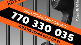 Nová Linka PRISON pomáhá odsouzeným, jejich rodinám a dětem Nová Linka PRISON pomáhá odsouzeným, jejich rodinám a dětem