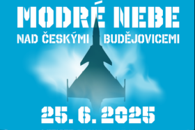 MODRÉ NEBE nad Českými Budějovicemi ožije