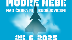 MODRÉ NEBE nad Českými Budějovicemi ožije