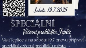 Pozvánka na večerní prohlídku lázeňského města