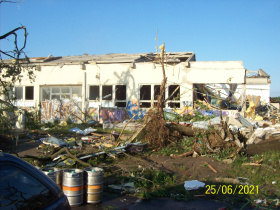 Střední škola v Hodoníně otevřela opravené dílny, zničené tornádem v roce 2021 Kliknutím zvětšíte obrázek