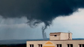 Tornádo u Hodonína