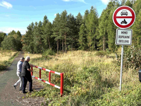 Nová cyklotrasa vede přes pozemky Skupiny ČEZ. Využít ji mohou cyklisté i pěší turisté
