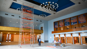 Rekonstrukce v Kulturním domě se blíží do finále