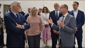 Prezident republiky s chotí navštívil Pardubický kraj