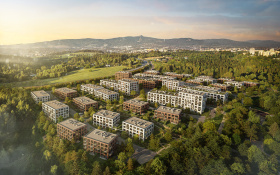 V Liberci se staví Nová Kunratická. První etapa nabídne přes stovku bytů