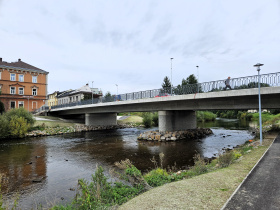Most přes Jizeru v Semilech už slouží všem. Je bezpečnější pro chodce