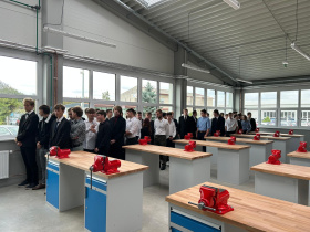 Nová hala odborného výcviku v Kralovicích