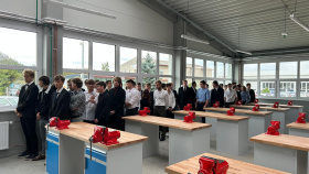 Nová hala odborného výcviku v Kralovicích