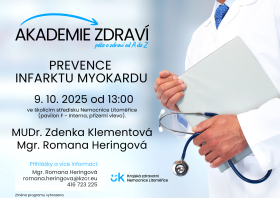 V Litoměřicích startuje Akademie zdraví pro pacienty. Nutná je registrace zájemců