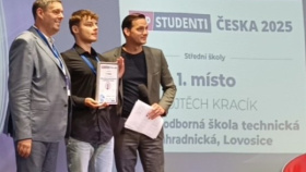TOP STUDENT Česka 2025 pochází ze Střední odborné školy technické a zahradnické v Lovosicích