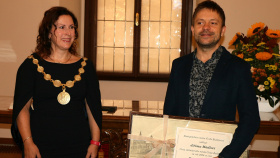 Cena města za Vlny pro Jiřího Mádla