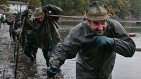 Začal výlov na největším českém rybníku Rožmberk