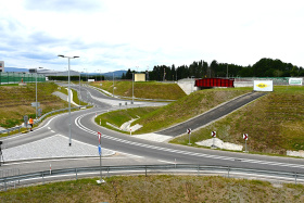 Jižní tangenta získala čestné uznání poroty Ceny inženýrské komory