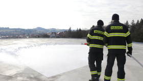 Hasiči budou v rámci cvičení likvidovat požár na heliportu