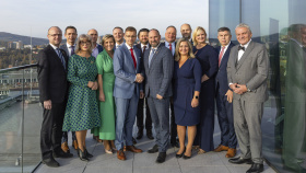 Hejtmani z Česka a Slovenska se setkali ve Zlíně