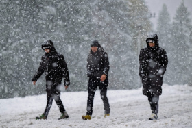 Na horách napadly desítky centimetrů sněhu, v říjnu nejvíce za 16 let