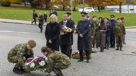 Ve Zlíně si připomněli výročí vzniku samostatného Československa