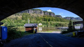 V Dolním Žlebu u Děčína opět jezdí přívoz