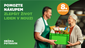 Dnes je celostátní podzimní sbírka potravin pro potřebné
