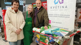 Květina děkuje dárcům i dobrovolníkům