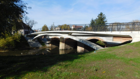 Barokní Pitrův most v Rajhradě je po rekonstrukci