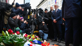 Ze včerejších oslav listopadových událostí v Praze