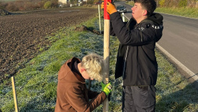 Okrašlovací spolek Jenichov má nové ovocné aleje