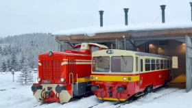 Adventní jízdy nostalgických vlaků v Libereckém kraji