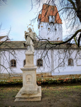 Socha svatého Jana Nepomuckého je jako nová Kliknutím zvětšíte obrázek