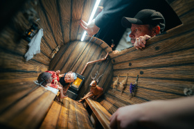 Divadlo loutek uvede Sněhovou královnu s unikátním využitím puppet cinema