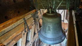 Na Kroměřížsku se včera znovu slavnostně rozezněl zvon Panna Maria ze 16. století